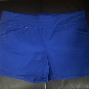 Women's Blue Athletic Shorts